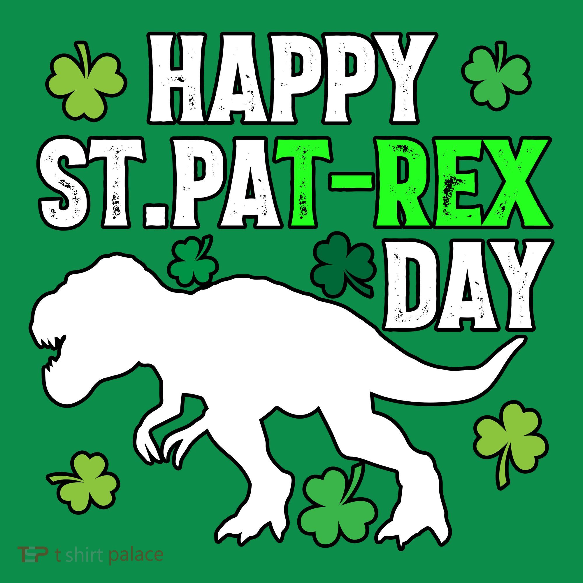 Happy St Pat Rex Day Irish Shamrocks Patricks Boy Gifts Coaster