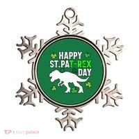 Happy St Pat Rex Day Irish Shamrocks Patricks Boy Gifts Ornament thumb 0