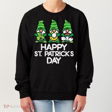 Happy St Patricks Day, St Paddys Day, Funny St Pattys Day Gnomes Women's Sweatshirt