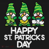 Happy St Patricks Day, St Paddys Day, Funny St Pattys Day Gnomes T-Shirt thumb 7