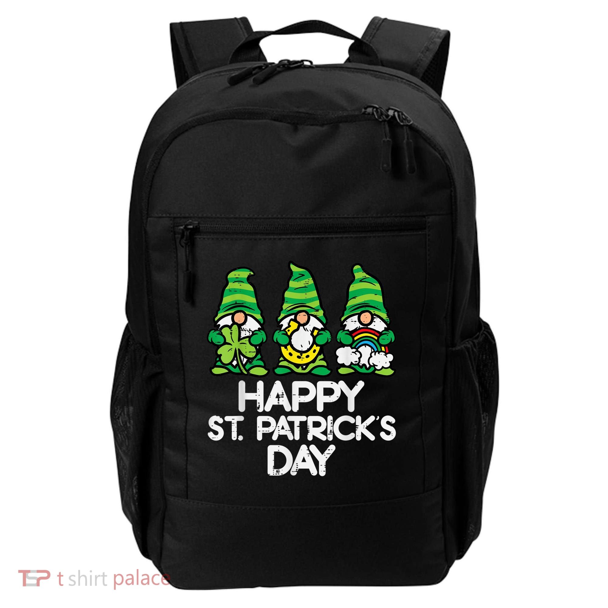 Happy St Patricks Day, St Paddys Day, Funny St Pattys Day Gnomes Backpack