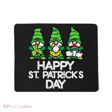 Happy St Patricks Day, St Paddys Day, Funny St Pattys Day Gnomes Mousepad