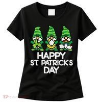 Happy St Patricks Day, St Paddys Day, Funny St Pattys Day Gnomes Women's T-Shirt thumb 0