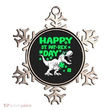 Happy St PaT Rex Dinosaur Saint Patrick's Day Ornament