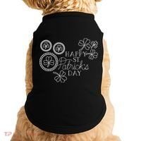 Happy St Patrick's Day Holiday Gift Doggie Tank thumb 0