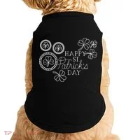 Happy St Patrick's Day Holiday Gift Doggie Tank thumb 0