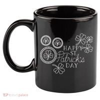 Happy St Patrick's Day Holiday Gift 11oz C Handle Ceramic Mug thumb 2