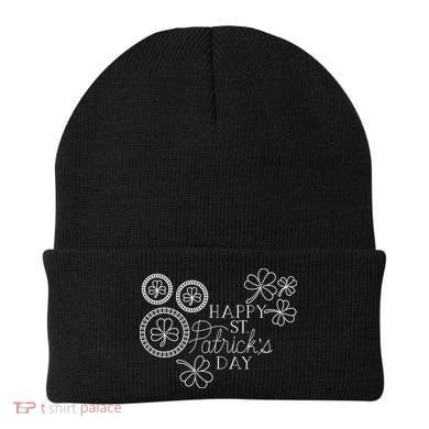 Happy St Patrick's Day Holiday Gift Beanie