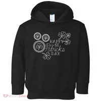 Happy St Patrick's Day Holiday Gift Toddler Hoodie thumb 0