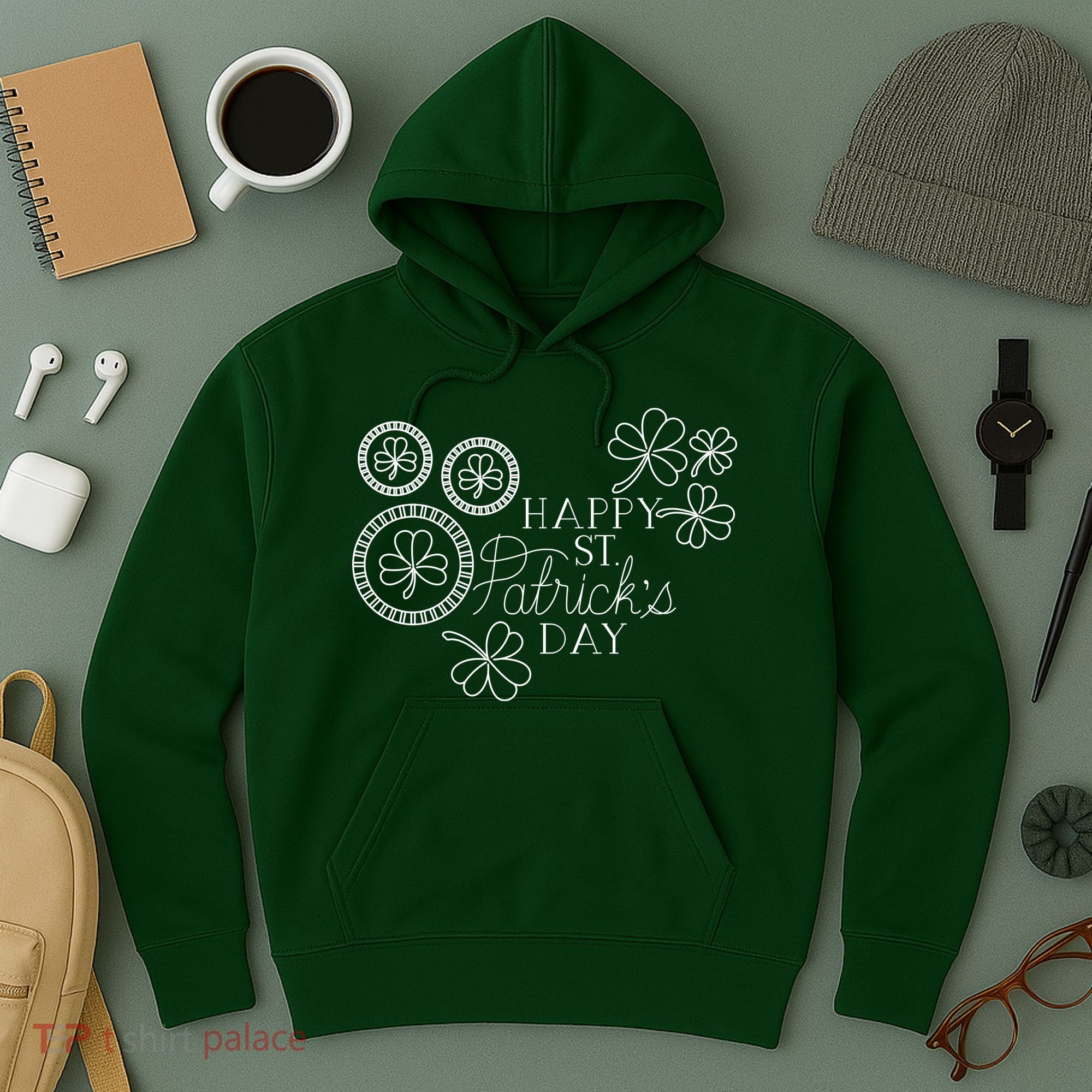 Happy St Patrick's Day Holiday Gift Hoodie