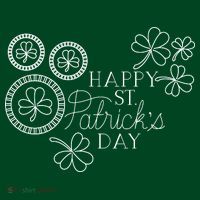 Happy St Patrick's Day Holiday Gift Coaster thumb 2