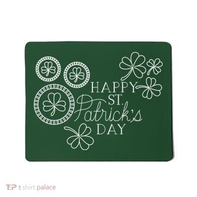 Happy St Patrick's Day Holiday Gift Mousepad