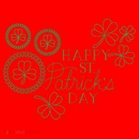 Happy St Patrick's Day Holiday Gift Santa Hat thumb 1