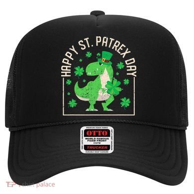 Happy St Patrex Day Funny Irish T-Rex Saint Patricks Dino Hat