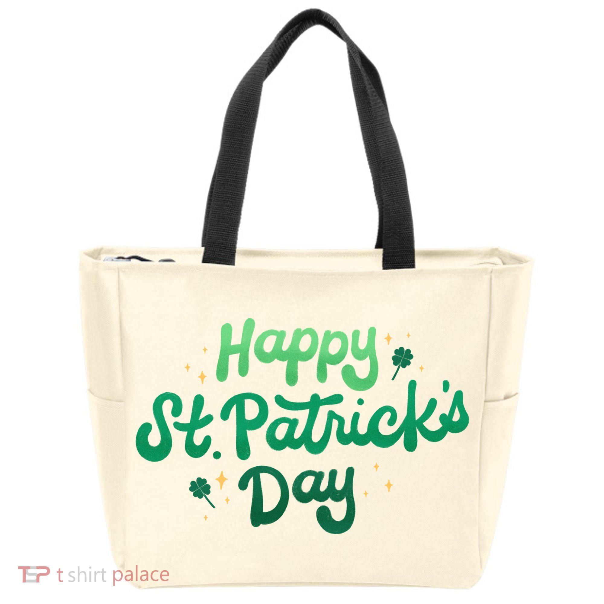 Happy St Patrick's Day Holiday Gift Tote Bag