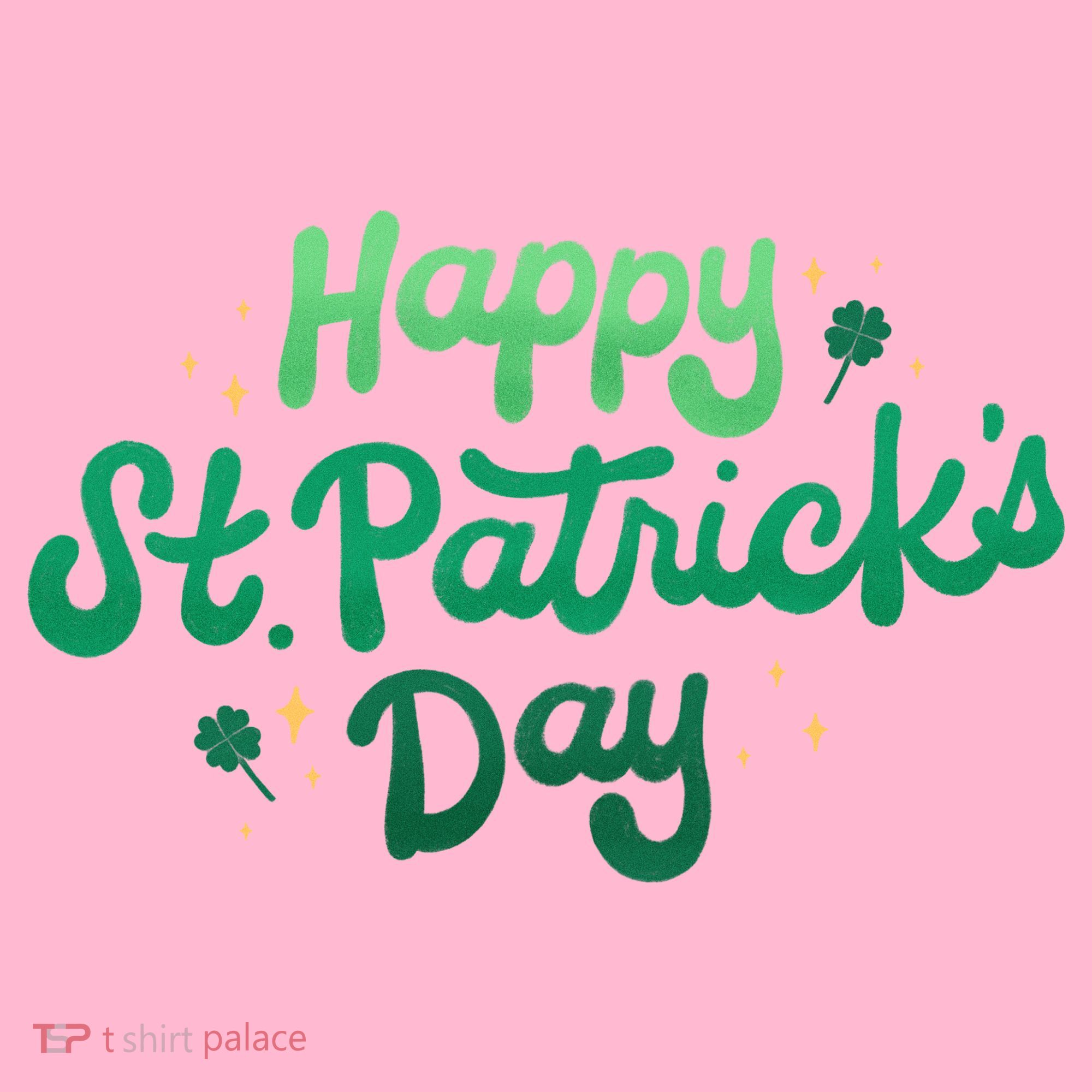 Happy St Patrick's Day Holiday Gift Coaster