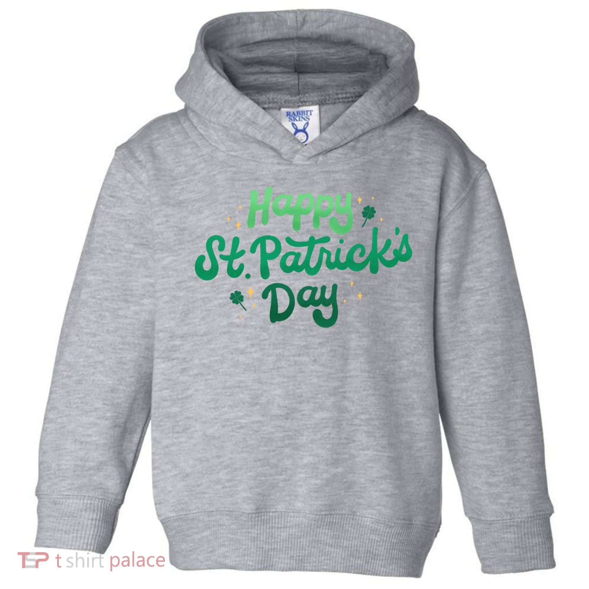 Happy St Patrick's Day Holiday Gift Toddler Hoodie