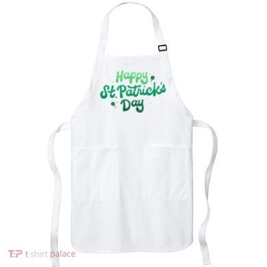 Happy St Patrick's Day Holiday Gift Apron