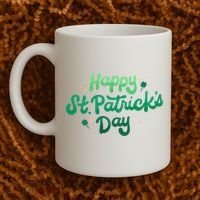 Happy St Patrick's Day Holiday Gift Coffee Mug thumb 2