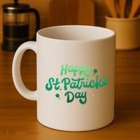 Happy St Patrick's Day Holiday Gift Coffee Mug thumb 4