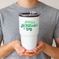Happy St Patrick's Day Holiday Gift Tumbler thumb 2