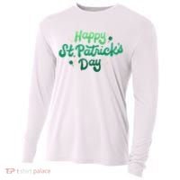 Happy St Patrick's Day Holiday Gift Cooling Performance Long Sleeve Crew thumb 0