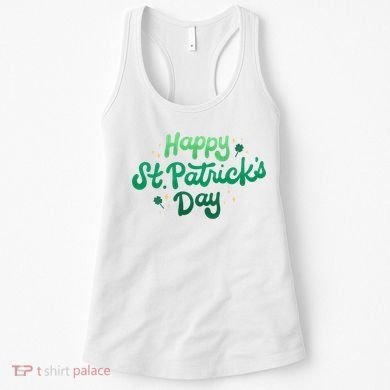 Happy St Patrick's Day Holiday Gift Women's Tank Top