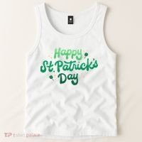 Happy St Patrick's Day Holiday Gift Tank Top thumb 2