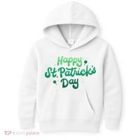 Happy St Patrick's Day Holiday Gift Kids Hoodie thumb 0