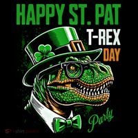 Happy St Pat Rex Day Dino St Patricks Day Coffee Mug thumb 5