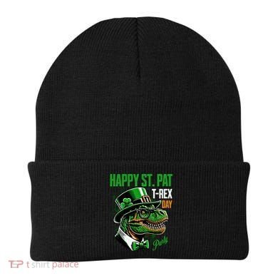 Happy St Pat Rex Day Dino St Patricks Day Beanie