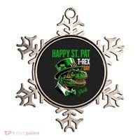 Happy St Pat Rex Day Dino St Patricks Day Ornament thumb 0