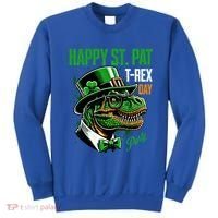 Happy St Pat Rex Day Dino St Patricks Day Sweatshirt thumb 0