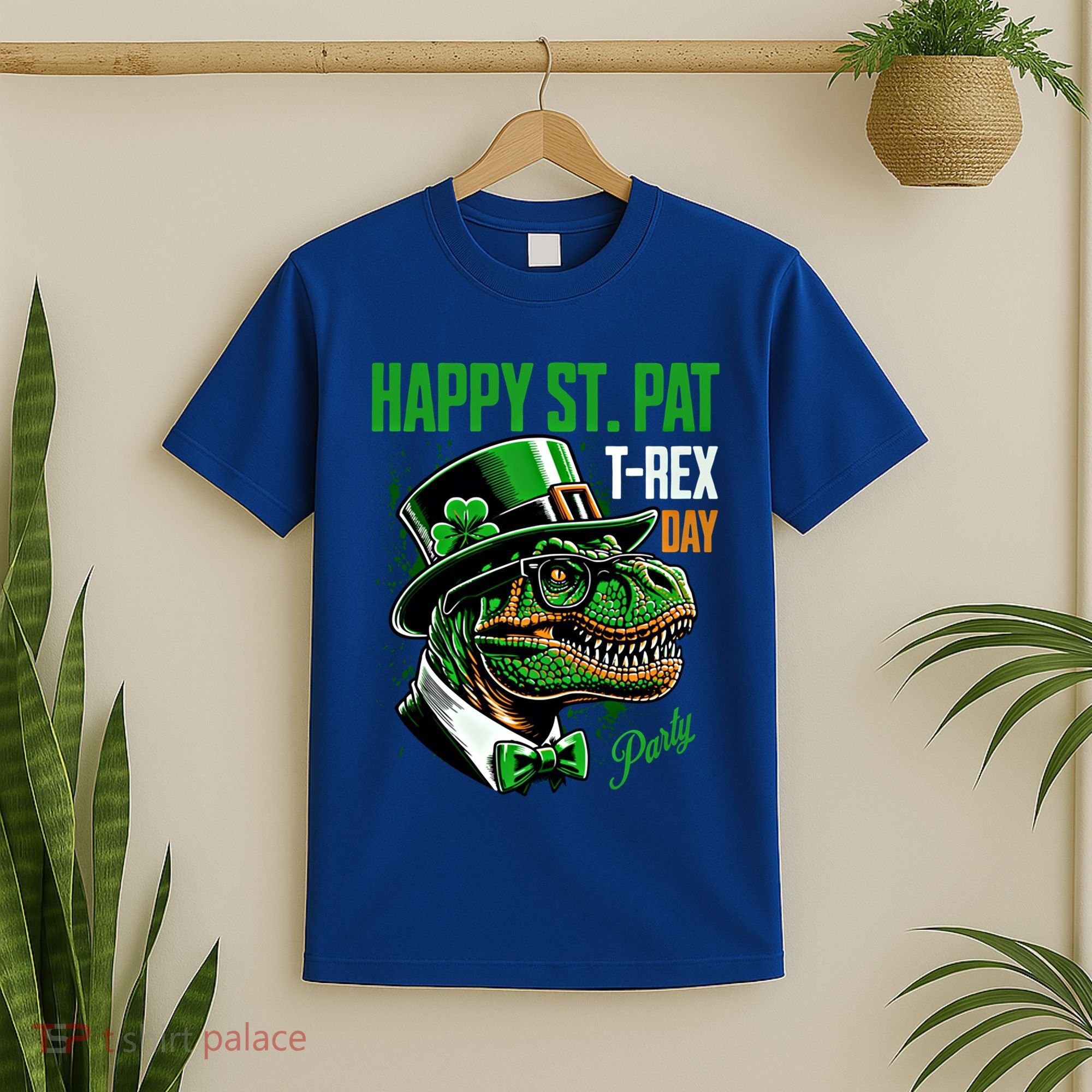 Happy St Pat Rex Day Dino St Patricks Day T-Shirt