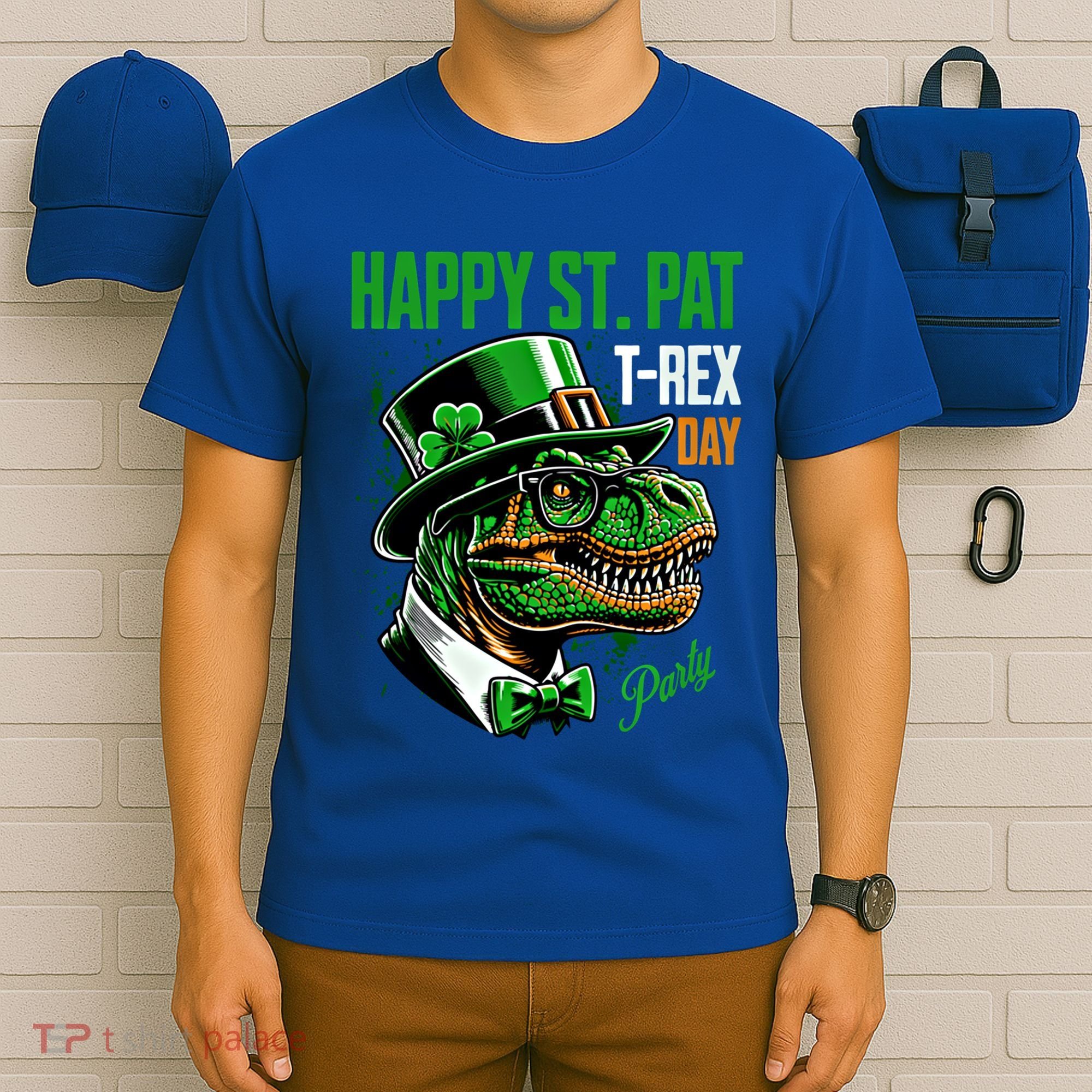 Happy St Pat Rex Day Dino St Patricks Day T-Shirt
