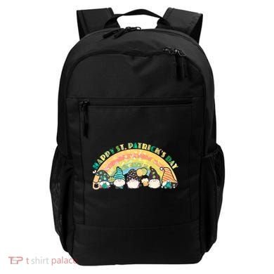 Happy St. PatrickS Day Leprechaun Gnomes Backpack