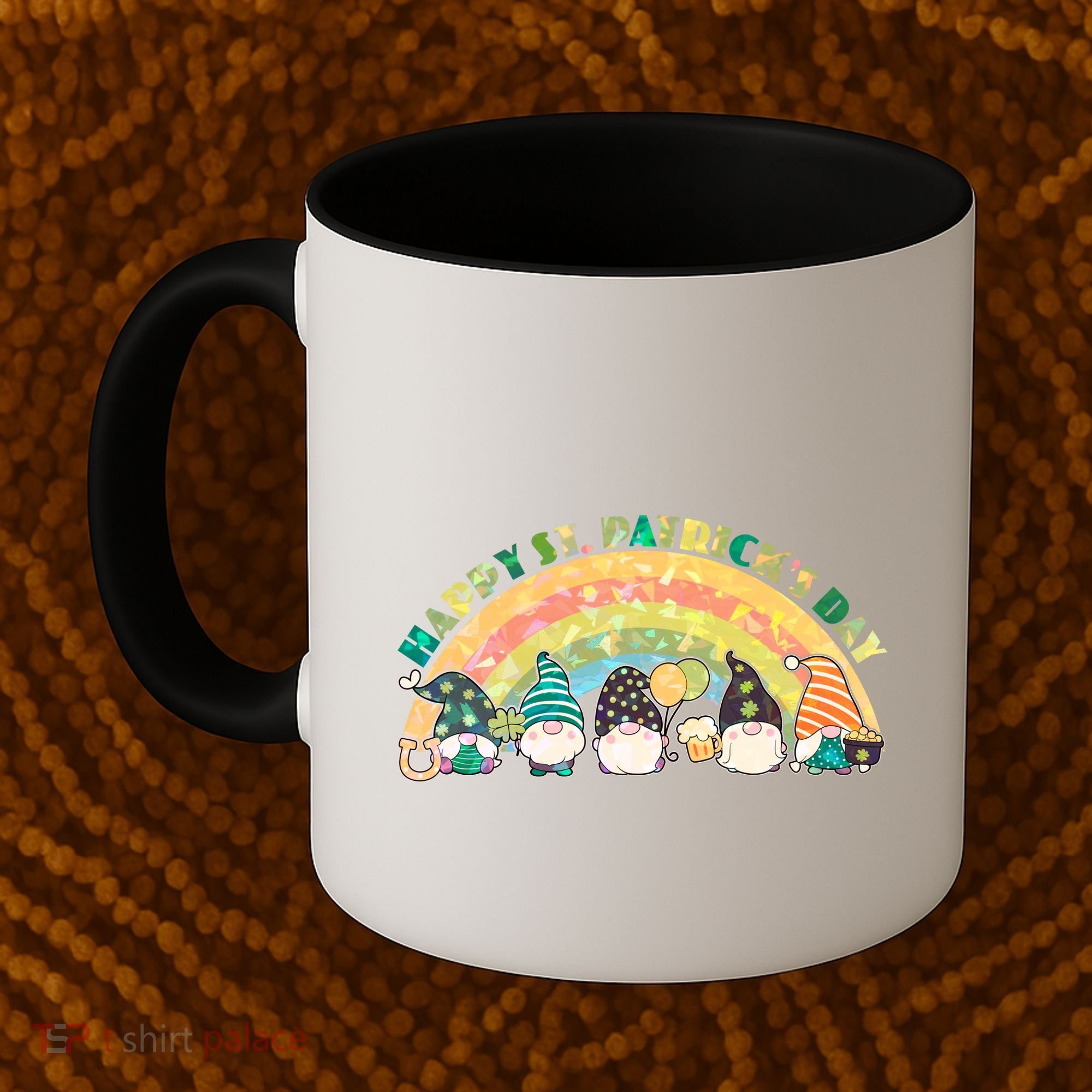 Happy St. PatrickS Day Leprechaun Gnomes Coffee Mug