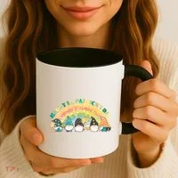 Happy St. PatrickS Day Leprechaun Gnomes Coffee Mug thumb 3