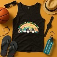 Happy St. PatrickS Day Leprechaun Gnomes Tank Top thumb 4