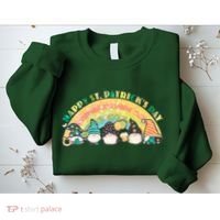 Happy St. PatrickS Day Leprechaun Gnomes Sweatshirt thumb 2