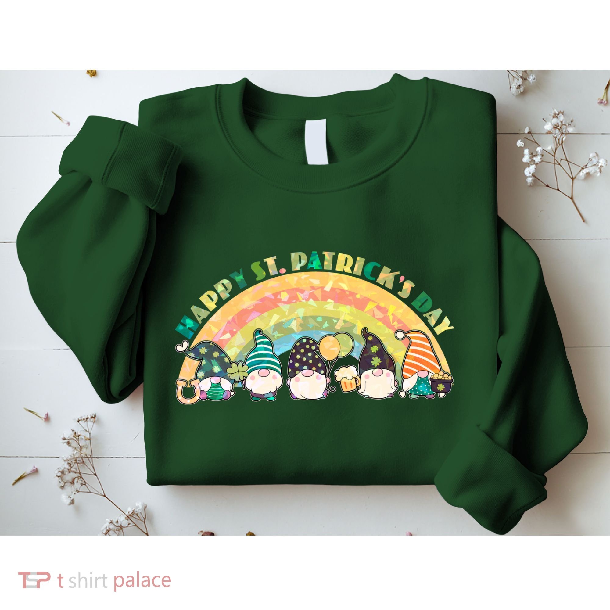 Happy St. PatrickS Day Leprechaun Gnomes Sweatshirt