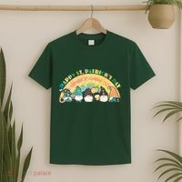 Happy St. PatrickS Day Leprechaun Gnomes T-Shirt thumb 2