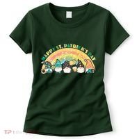 Happy St. PatrickS Day Leprechaun Gnomes Women's T-Shirt thumb 0