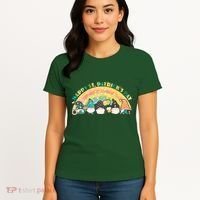Happy St. PatrickS Day Leprechaun Gnomes Women's T-Shirt thumb 4