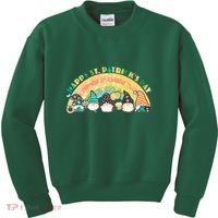 Happy St. PatrickS Day Leprechaun Gnomes Kids Sweatshirt thumb 0