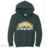 Happy St. PatrickS Day Leprechaun Gnomes Kids Hoodie thumb 0