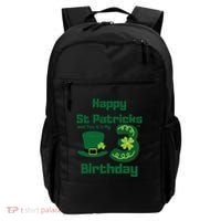 Happy St Patricks Day And Yes ItS My 3rd Birthday Backpack thumb 0