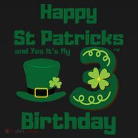 Happy St Patricks Day And Yes ItS My 3rd Birthday Bucket Hat thumb 4