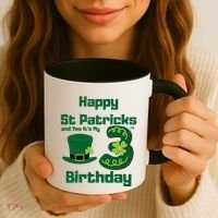 Happy St Patricks Day And Yes ItS My 3rd Birthday Coffee Mug thumb 3