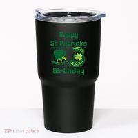 Happy St Patricks Day And Yes ItS My 3rd Birthday Tumbler thumb 0